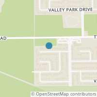 Map location of 9923 Valley Sun Dr, Houston TX 77078