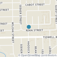 Map location of 8343 Rinn St #2B, Houston TX 77078