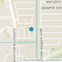 Map location of 5330 Canyon Hollow Dr, Houston TX 77084