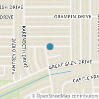 Map location of 16835 JUDYLEIGH Drive, Houston, TX 77084