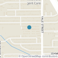 Map location of 6057 Yale St, Houston TX 77076