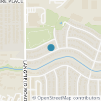 Map location of 7126 Pine Grove Drive, Houston, TX 77092