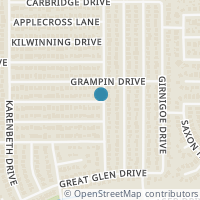 Map location of 16802 Clan Macintosh Drive, Houston, TX 77084