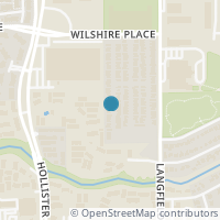 Map location of 6343 Wilshire Rdg, Houston TX 77040