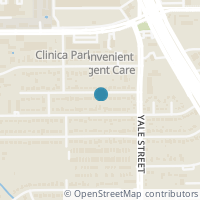Map location of 403 W Sunnyside St, Houston TX 77091