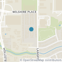 Map location of 6334 Wilshire Lks, Houston TX 77040