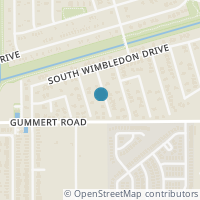 Map location of 5923 Ricker Park Circle, Katy, TX 77449