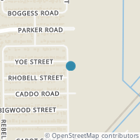 Map location of 10106 Woodwick Street, Houston, TX 77016