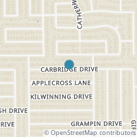 Map location of 16830 Carbridge Drive, Houston, TX 77084