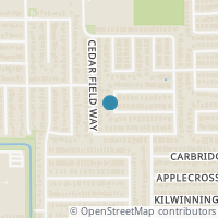Map location of 5707 Langham Dawn Ln, Houston TX 77084