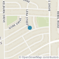 Map location of 10302 Lera Street, Houston, TX 77016