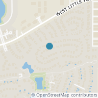 Map location of 12110 Indigo Cove Lane, Houston, TX 77041
