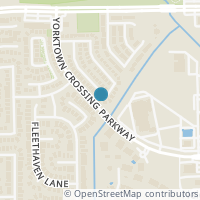 Map location of 6007 & 6011 Shelbourne Park Lane, Houston, TX 77084