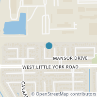 Map location of 6326 Lipps Ln, Houston TX 77041