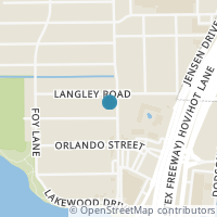 Map location of 10537 Bentley Street, Houston, TX 77093