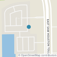 Map location of 9818 Orchid Spring Lane, Houston, TX 77044