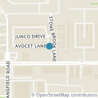 Map location of 7203 Avocet Ln, Houston TX 77040