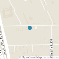Map location of 1616 Skinner Road, Houston, TX 77093