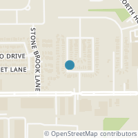 Map location of 8510 Twillingate Lane, Houston, TX 77040