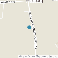 Map location of 1610 Fm 109, New Ulm TX 78950