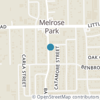 Map location of 11522 Bauman Road, Houston, TX 77076
