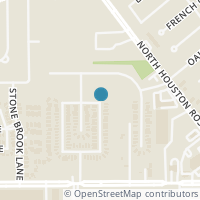 Map location of 6802 Anson Point Lane, Houston, TX 77040