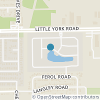 Map location of 10742 Nathaniel Valley Path, Houston, TX 77016
