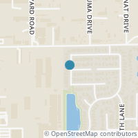 Map location of 6727 Beacon Manor Lane, Houston, TX 77041