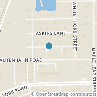 Map location of 10910 Bridleway Circle, Houston, TX 77016