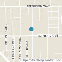 Map location of 8111 James Franklin Street, Houston, TX 77088