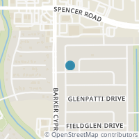 Map location of 6802 Glenray Dr, Houston TX 77084