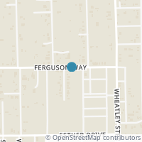 Map location of 1217 Ferguson Way, Houston, TX 77088