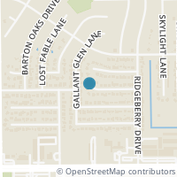 Map location of 16750 Summer Dew Lane, Houston, TX 77095