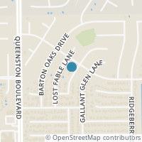 Map location of 7251 Sonnet Glen Ln, Houston TX 77095