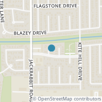 Map location of 7406 Millbrae Lane, Houston, TX 77041