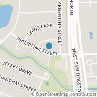 Map location of 15314 Philippine Street, Jersey Village, TX 77040