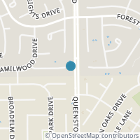Map location of 17103 Crown Meadow Court, Houston, TX 77095