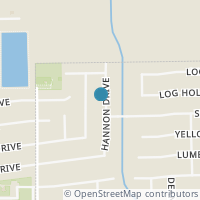 Map location of 10215 Hannon Dr, Houston TX 77040