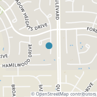 Map location of 7519 Granite Ridge Lane, Houston, TX 77095