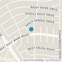 Map location of 9007 Bunny Run Drive, Houston, TX 77088