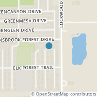 Map location of 11742 Silent Elm St, Houston TX 77044