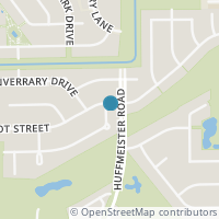 Map location of 14703 Silver Sands Street, Houston, TX 77095