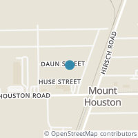 Map location of 5612 Daun St, Houston TX 77039