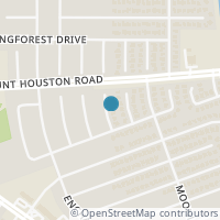 Map location of 8702 Parkcrest Forest Drive, Houston, TX 77088