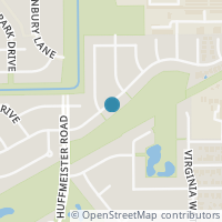 Map location of 14519 Sandalfoot Street, Houston, TX 77095