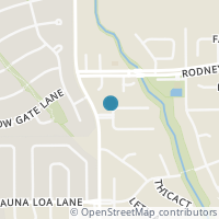 Map location of 3 Donys Court, Houston, TX 77040