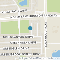 Map location of 12023 Green Bluff Ct, Houston TX 77044