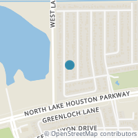 Map location of 12214 Haroldson Forest Dr, Houston TX 77044