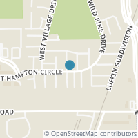Map location of 5767 Easthampton Drive #A, Houston, TX 77039