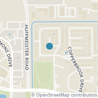 Map location of 14915 Lindenbrook Lane, Houston, TX 77095